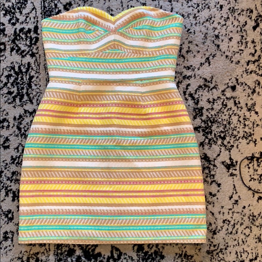 Hutch multicolored woven dress size 10
